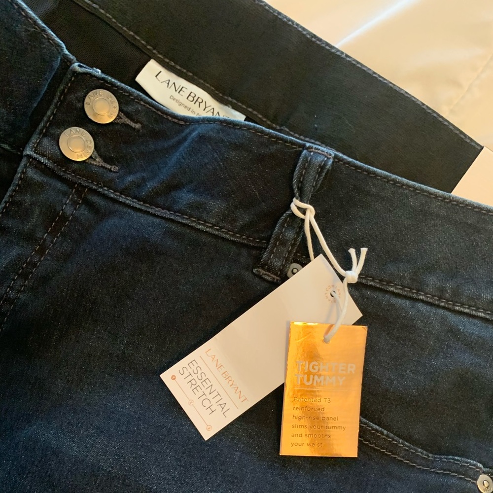 Lane Bryant, straight jeans Sz 24